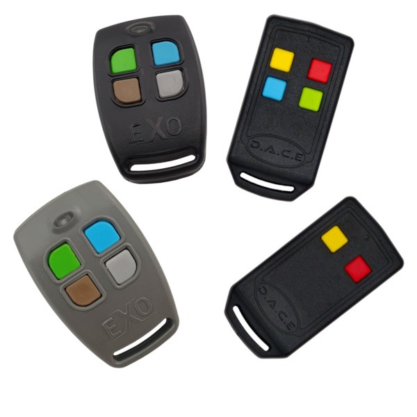 Remote transmitters supplied by DACE