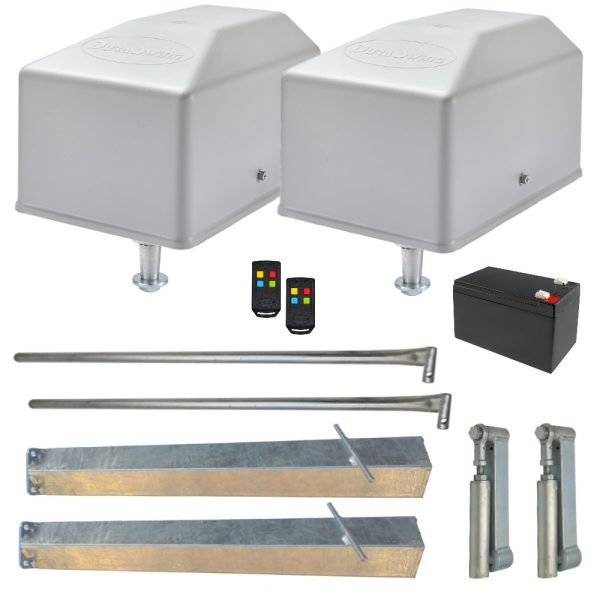 DACE DuraSwing double outward swing with pedestals